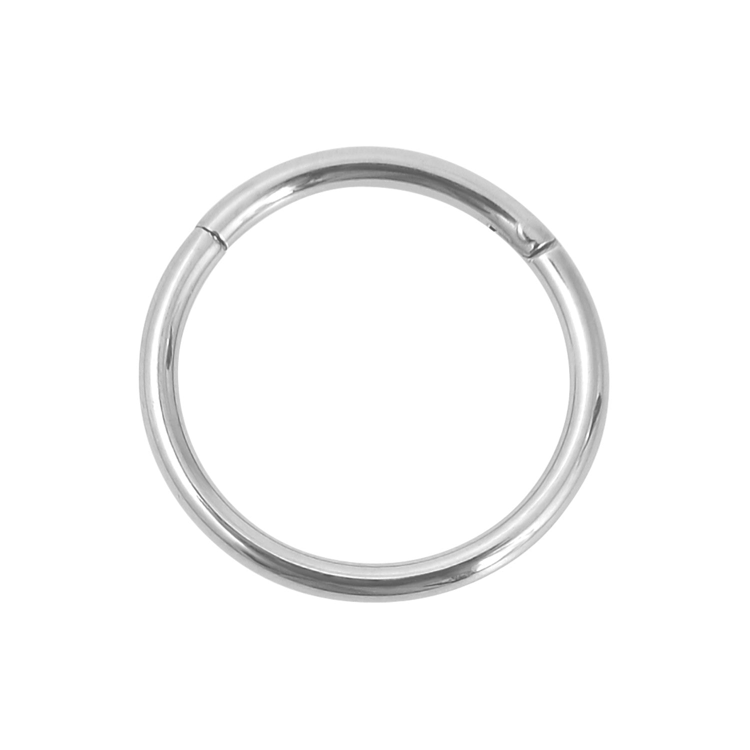 עגילי פירסינג עשויים טיטניום קוטר 11 מ׳׳מ - דגם עיגול