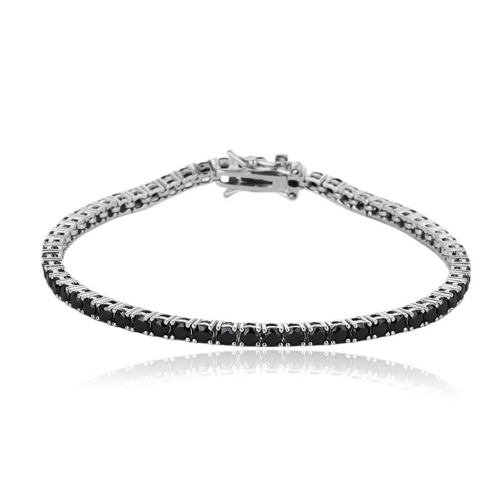 צמיד טניס שחור ZSI407-1 2.5mm